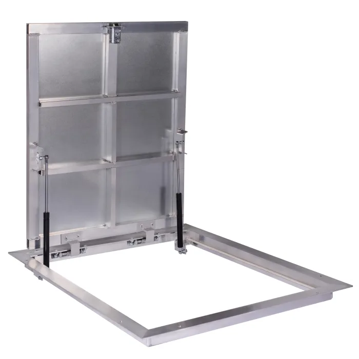 90 × 70P - Põrandaluuk plaatide alla Alumiinium