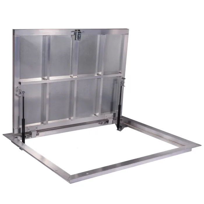 80 × 100P - Põrandaluuk plaatide alla Alumiinium
