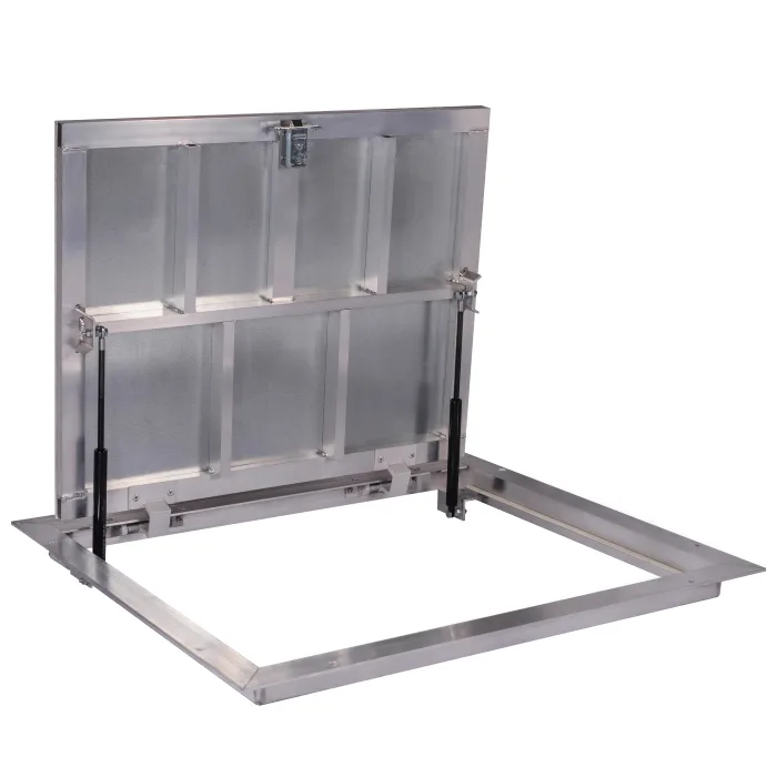 70 × 80P - Põrandaluuk plaatide alla Alumiinium