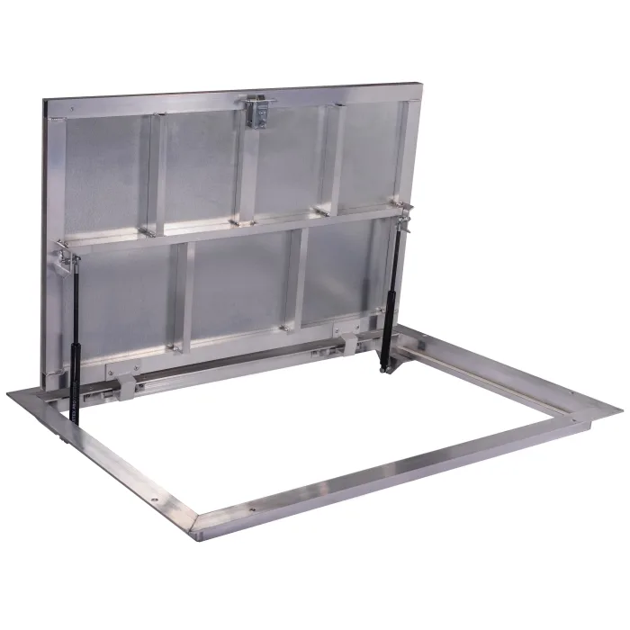 70 × 100P - Põrandaluuk plaatide alla Alumiinium